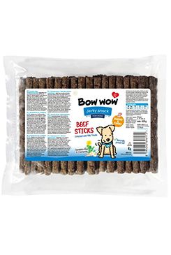 Bow wow poch. Tyčinky s hovězím masem 50ks