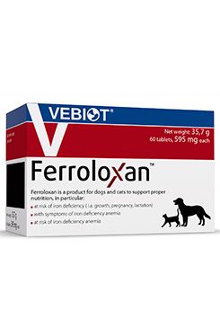 Ferroloxan pro psy a kočky 60tbl