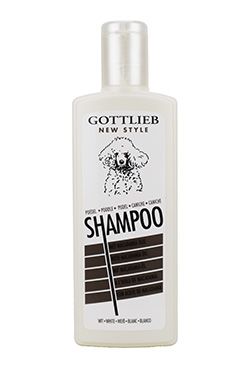 Gottlieb Pudl šampon s makadam. olej Bílý 300ml