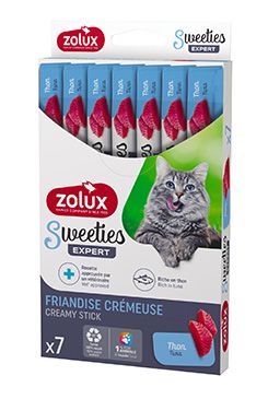Pochoutka kočka SWEETIES tuňák 7ks Zolux