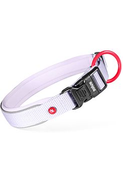 Obojek pes PREMIUM Nylon 15mm/25-30cm lila Zolux