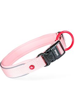Obojek pes PREMIUM Nylon 15mm/30-35cm růžová Zolux