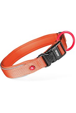 Obojek pes PREMIUM Nylon 15mm/30-35cm rezavá Zolux