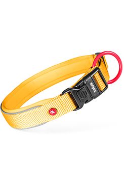 Obojek pes PREMIUM Nylon 20mm/40-45cm žlutá Zolux