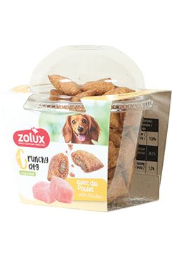 Pochoutka pes CRUNCHY Kuře 75g Zolux