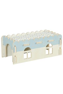Domeček COSY dřevěný s přístavbou morče 9mm Zolux