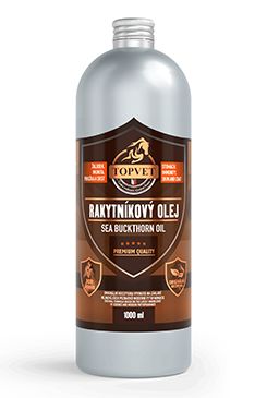 Rakytníkový olej pro koně TOPVET 1l