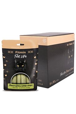 Pochoutka FFL cat Mraz.suš.tyčinky s koč.trávou 6x30g