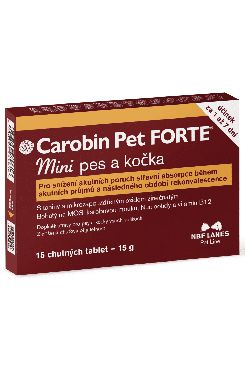Carobin Pet Forte Mini pro psy a kočky 15tbl