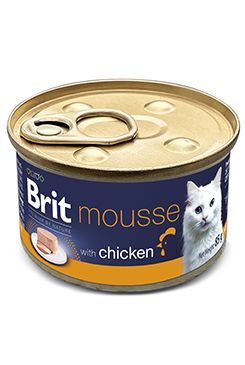 Brit Premium Cat by Nature Mousse Chicken 85g