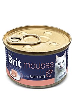 Brit Premium Cat by Nature Mousse Salmon 85g