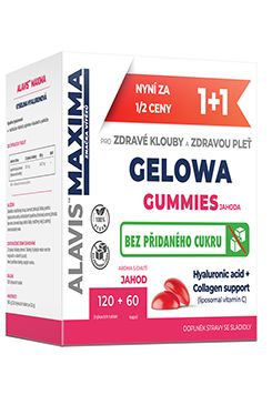 Alavis MAXIMA Gelowa Gummies jahoda 120tbl+60cps