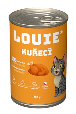 Louie Cat konz. Kuřecí s prebiotiky 400g