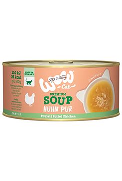 WOW Cat konzerva Adult Soup kuřecí polévka 70g