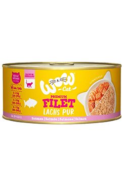 WOW Cat konzerva Adult Filet PUR losos 70g