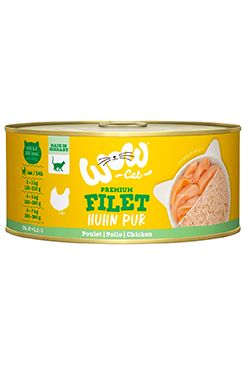 WOW Cat konzerva Adult Filet PUR kuře 70g