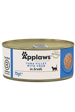 Applaws Cat konzerva Adult Broth tuňák s krabem 70g