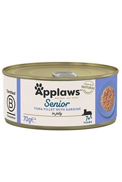 Applaws Cat konzerva Senior Jelly tuňák se sard.70g