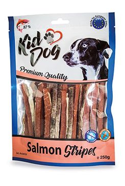 Pochoutka KIDDOG losos v proužku 250g