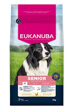 Eukanuba Dog Senior Medium rich in fresh Chicken 3kg