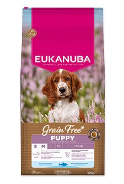 Eukanuba Dog GF Puppy Small&Medium rich in Oc.Fish12kg