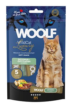 WOOLF WildCat Cream Luxury Octopus&Cuttlefish 5x14g