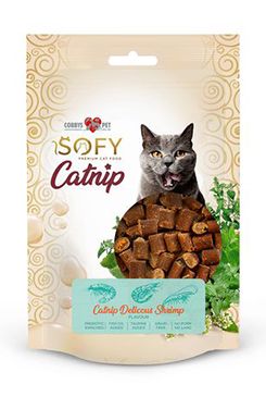 Pochoutka Aiko Cat SOFY Catnip Delicous Shrimp 50g