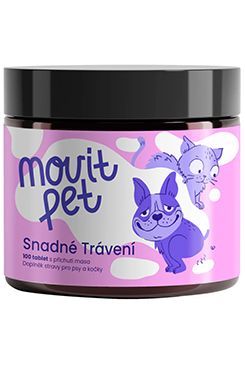 MOVit PET Snadné trávení, s příchutí masa 100tbl