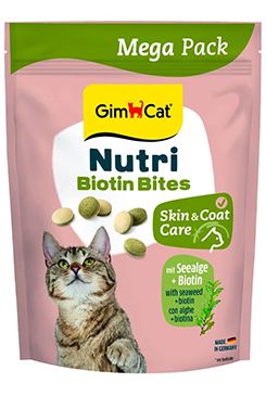 GimCat Nutri Biotin Bites tablety s moř.řasami 425g