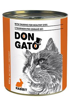 Don Gato cat konz. králičí 850g