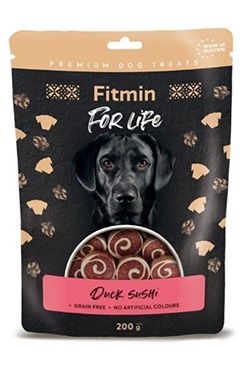 Fitmin FL dog poch. Kachní sushi 200g