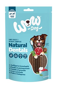 WOW Dog poch. Dentální tyčinky Maxi 230g/5ks