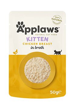 Applaws Cat kapsa Kitten Broth kuřecí prsa 50g