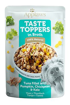 Applaws Dog kapsa Toppers Broth tuňák s dýní 85g