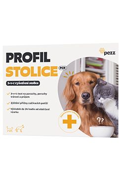 Pezz PCR test na profil stolice 3v1