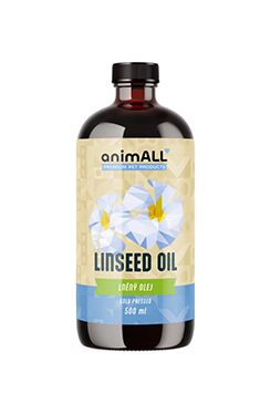 animALL Lněný olej 500ml