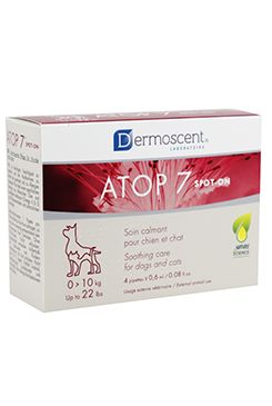 Dermoscent Atop 7 spot-on 0-10 kg 4 pipety