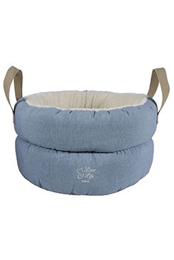 Pelech koš NOMÁD ELLA 44cm modrá Zolux
