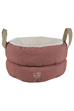 Pelech koš NOMÁD ELLA 44cm růžová Zolux