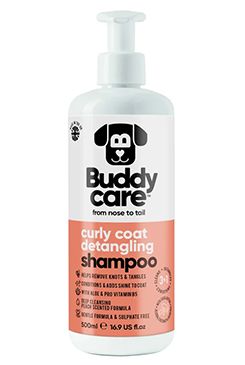 Šampon pro psy Buddycar 3v1 Curly Coat Detangl. 500ml
