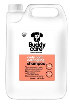 Šampon pro psy Buddycare 3v1 Curly Coat Detangling 5l