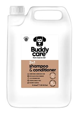 Šampon a kondicionér pro psy Buddycare 2v1 Coconut 5l