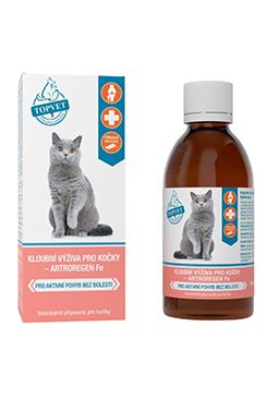 Kloubní výživa Artroregen Fe pro kočky TOPVET 200ml
