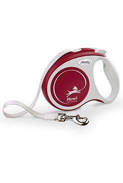 Vodítko FLEXI Comfort Plus S pásek 5m/15kg červená
