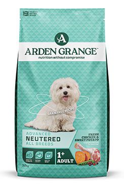 Arden Grange Dog GF Adult Neutered Chicken&Potato12kg