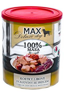 FALCO MAX DOG kostky libové svaloviny se srdcem 800g