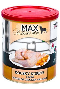 FALCO MAX DOG kousky kuřete s mrkví 800g