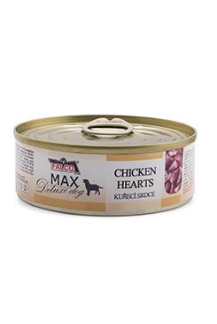 FALCO MAX DOG kuřecí srdce 80g