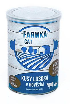 FALCO FARMKA CAT s lososem 400g