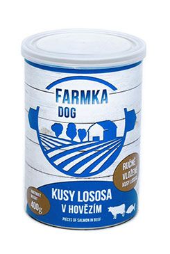 FALCO FARMKA DOG s lososem 400g
